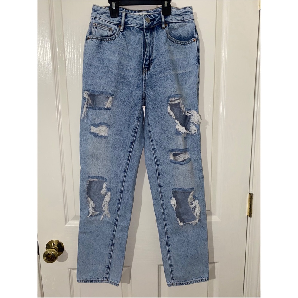 PACSUN Distressed Mom Jeans
